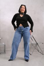 ART.2155 | WIDE LEG NEVADO ELASTIZADO