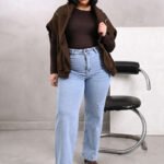 ART.2158 | SEMI-WIDE CELESTE ELASTIZADO