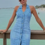 ART.171 | VESTIDO SOLERO CELESTE