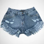 ART.3758 | SHORT RAYADO CON TACHAS