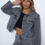 ART.172 | CAMPERA MOM GRIS TACHAS