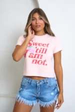 ART.4022 | REMERA CORTA ROSA