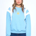 ART.5010 | BUZO CELESTE RAYADO