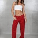 ART.3671 | MOM RED DENIM