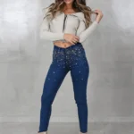 ART.3613 | CHUPIN AZUL CON STRASS