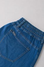Curva ART.3872 | FALDA 3/4 AZUL CINTURA ELASTICA - Imagen 2
