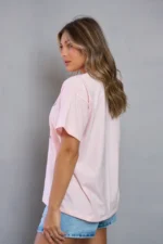 ART.4033 | REMERA OVERSIZE ROSA - Imagen 2