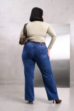 ART.2149 | WIDE LEG AZUL ELASTIZADO - Imagen 2