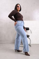 ART.2158 | SEMI-WIDE CELESTE ELASTIZADO - Imagen 2