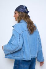 ART.177 | CAMISA OVERSIZE CELESTE - Imagen 2