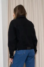 Curva ART.162 | CAMPERA MOM CLÁSICO NEGRO - Imagen 3