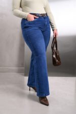 ART.2149 | WIDE LEG AZUL ELASTIZADO - Imagen 3