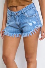 ART.3758 | SHORT RAYADO CON TACHAS - Imagen 3