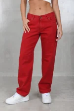 ART.3671 | MOM RED DENIM - Imagen 3