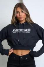 ART.5002 | BUZO CROP NEGRO - Imagen 3