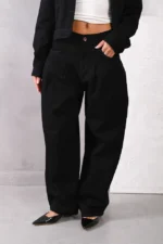 ART.3857 | BAGGY NEGRO CON PINZAS - Imagen 3