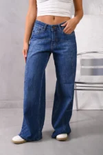 ART.3865 | WIDE LEG CON RECORTE - Imagen 3