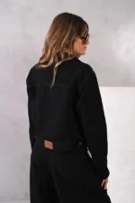ART.179 | CAMPERA NEGRA C/TACHAS - Imagen 3