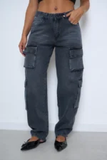 ART.3645 | BAGGY MULTIPOCKET GRIS - Imagen 3