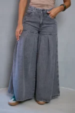 ART.3815 | WIDE POLLERA GRIS - Imagen 3