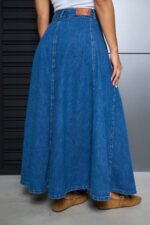 ART.3869 | POLLERA LARGA CON LAZO - Imagen 4