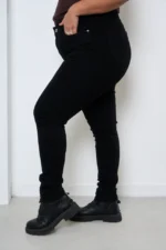 ART.2163 | CHUPIN NEGRO DENIM - Imagen 4