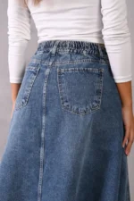 ART.3858 | FALDA OXIDO 3/4 CINTURA ELASTICA - Imagen 5