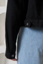 ART.159 | CAMPERA CROP NEGRO CLASICO - Imagen 5