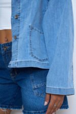 ART.177 | CAMISA OVERSIZE CELESTE - Imagen 5