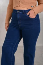ART.2137 | WIDE LEG AZUL ELASTIZADO - Imagen 5