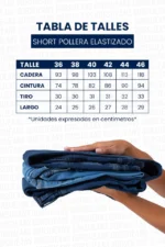 ART.3764 | SHORT POLLERA ÓXIDO ELASTIZADO - Imagen 6