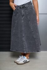 ART.3878 | POLLERA GRIS 3/4 - Imagen 3