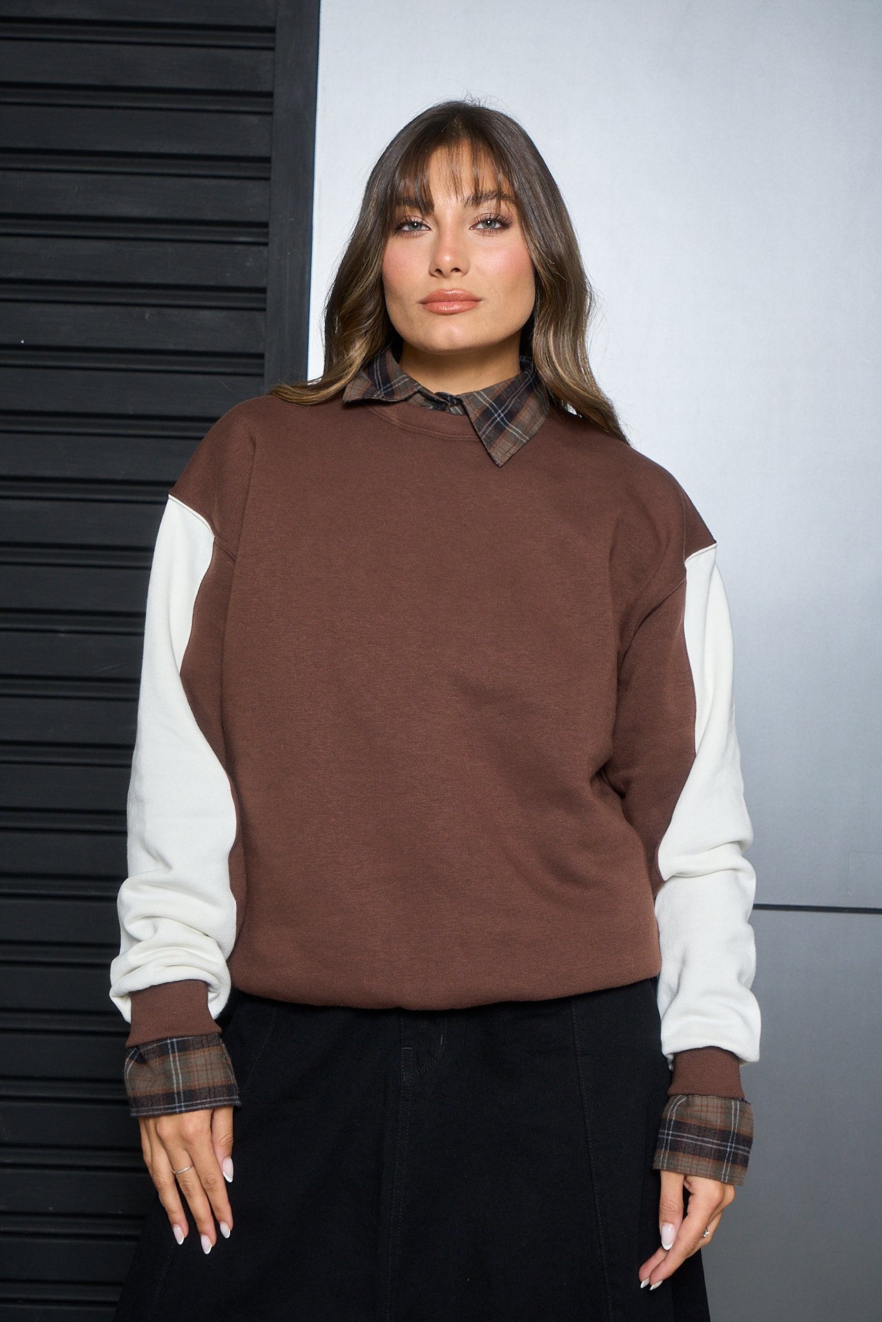 3 ART.5025 | BUZO HOODIE CUELLO REDONDO - Imagen 1
