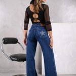 ART.3892 | WIDE AZUL CON TACHAS ESTRELLA