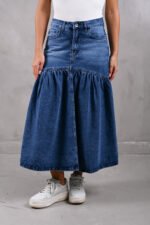 ART.3895 | POLLERA FRUNCIDA NEVADO - Imagen 2