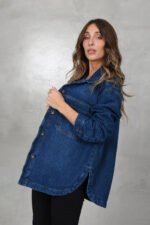 ART.154 | CAMISACO OVERSIZE AZUL - Imagen 2