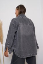 ART.163 | CAMISACO OVERSIZE GRIS - Imagen 3