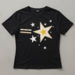 ART.4061 | REMERA NEGRA ESTRELLA
