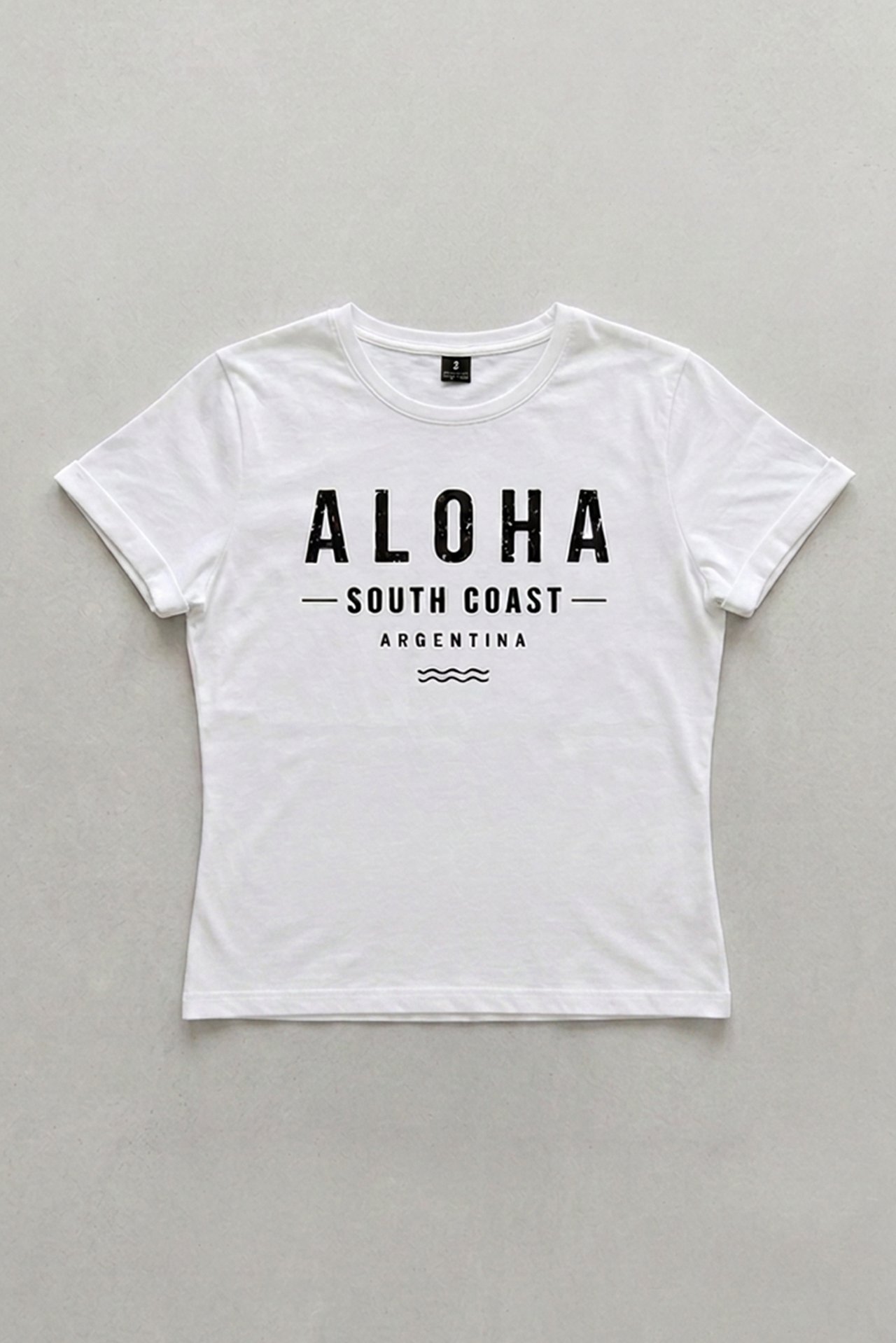 2 ART.4060 | REMERA BLANCA ALOHA - Imagen 1