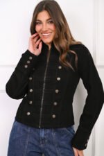 ART.184 | CHAQUETA NAPOLEON NEGRO - Imagen 3
