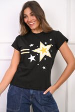 ART.4061 | REMERA NEGRA ESTRELLA - Imagen 3