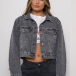 ART.160 | CAMPERA CROP GRIS NEVADO