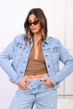 ART.185 | CAMPERA CELESTE ELASTIZADO - Imagen 3