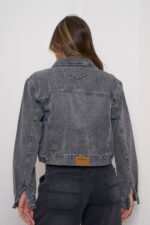 ART.160 | CAMPERA CROP GRIS NEVADO - Imagen 3