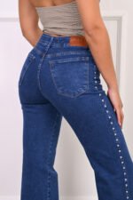 ART.3916 | WIDE AZUL CON TACHAS ELASTIZADO - Imagen 4