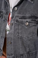 ART.160 | CAMPERA CROP GRIS NEVADO - Imagen 4