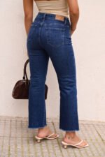 ART.3946 | FLARE CROP AZUL ELASTIZADO - Imagen 3