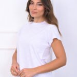 ART.4065 | REMERA BLANCA CON STRASS