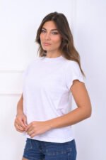 ART.4065 | REMERA BLANCA CON STRASS