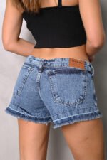 ART.3926 | SHORT CINTURA DOBLADA DESFLECADO - Imagen 4